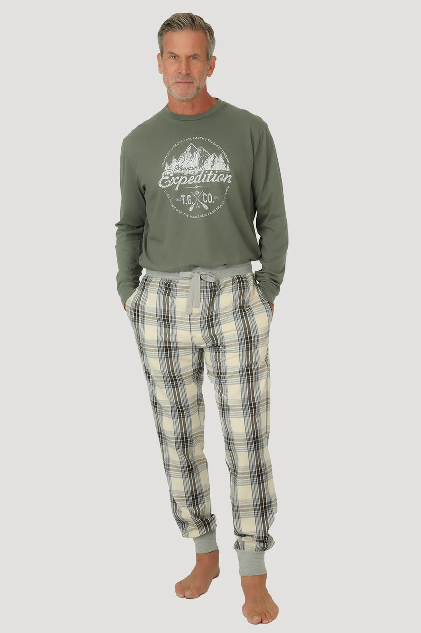 Lodge Checks Flannel Jogger C1M58IBP1 - Parts Unknown