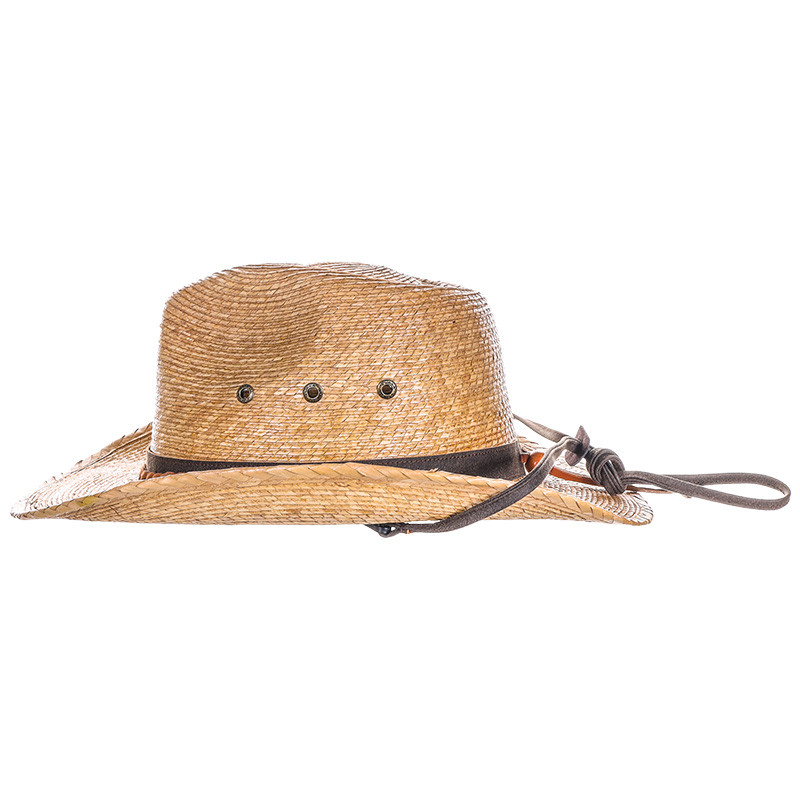 3295 Western Cowboy Hat For Men And Women – Classic Western Style KisSealed 4 Pcs Classic Brown Cowboy Hat,Retro Western Hat  main image 4