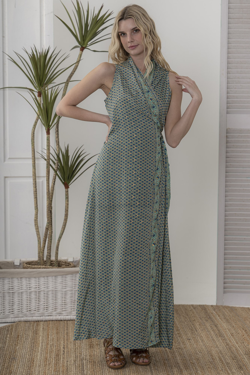 Bimini Sleeveless Wrap Dress BIMINI S/LESS WRAP DRSS - Parts Unknown