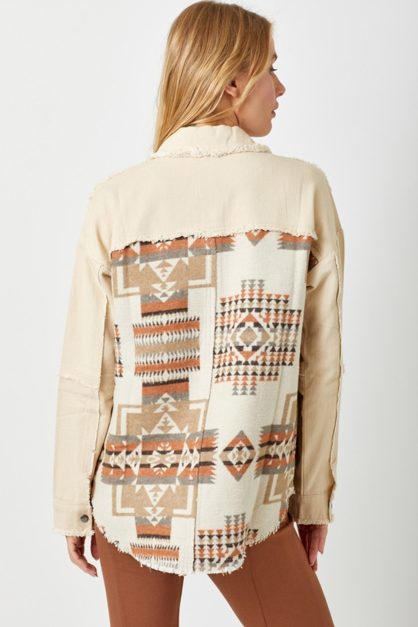 Fringe Aztec Trucker Jacket 60232 - Parts Unknown