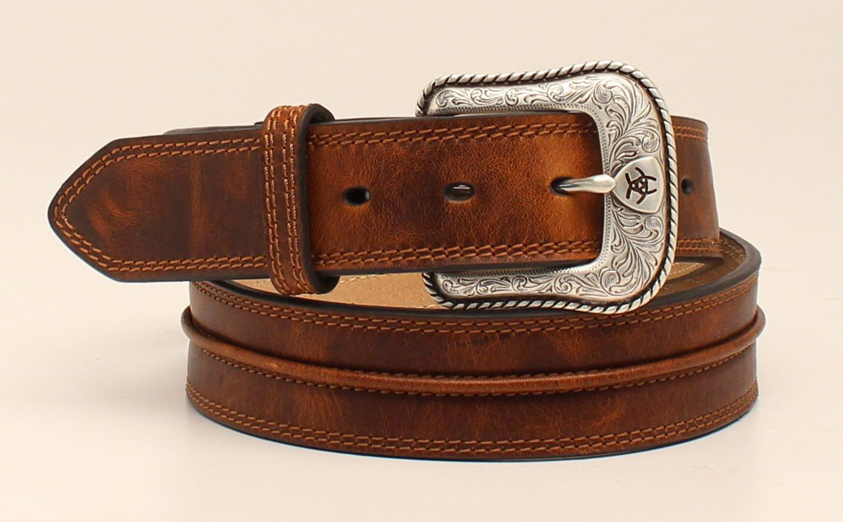 Raised Leather Belt A1019444 - Parts Unknown