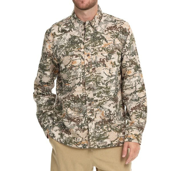 CLASSIC FIT MICROFIBER LONG SLEEVE SHIRT,GameGuard Explorer Long