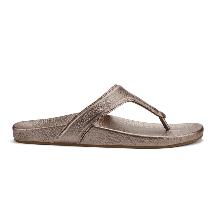 Kīpe'a Lipi Women's Elevated Leather Sandals KIPEA-LIPI-20502