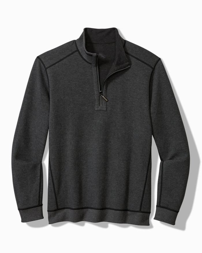Flip Coast Reversible Half-Zip Sweatshirt ST227124 - Parts Unknown