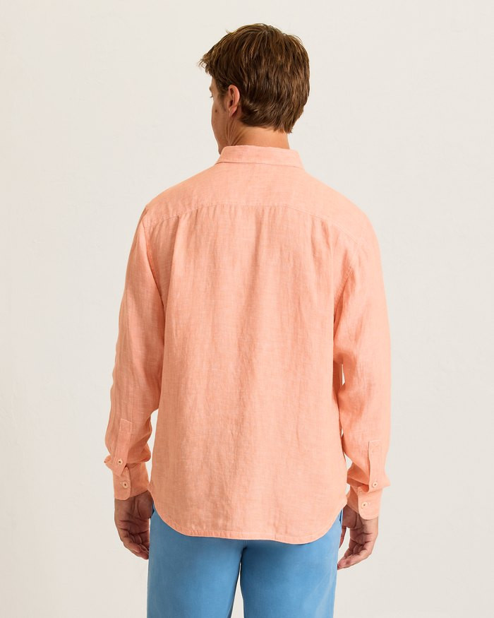 Paradise Breezer Linen Long-Sleeve Shirt,Paradise Breezer Linen