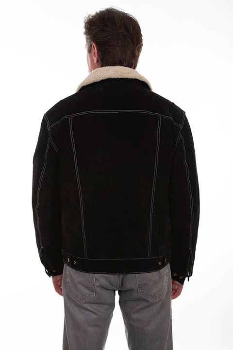 FAUX SHERLING COLLAR BOAR SUEDE Jacket 113 - Parts Unknown