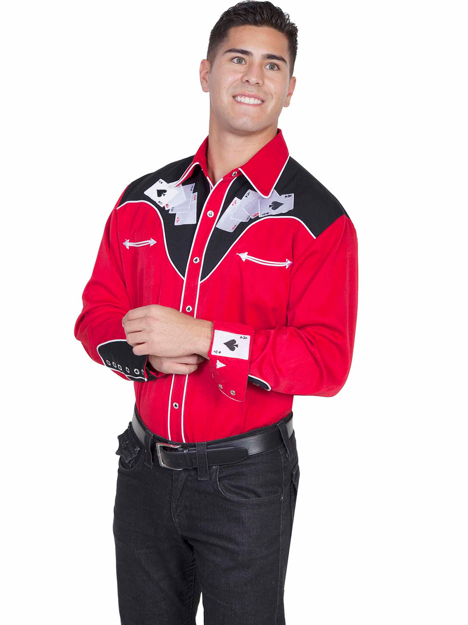 Hold 'Em Or Fold 'Em Long Sleeve Shirt P-686 - Parts Unknown