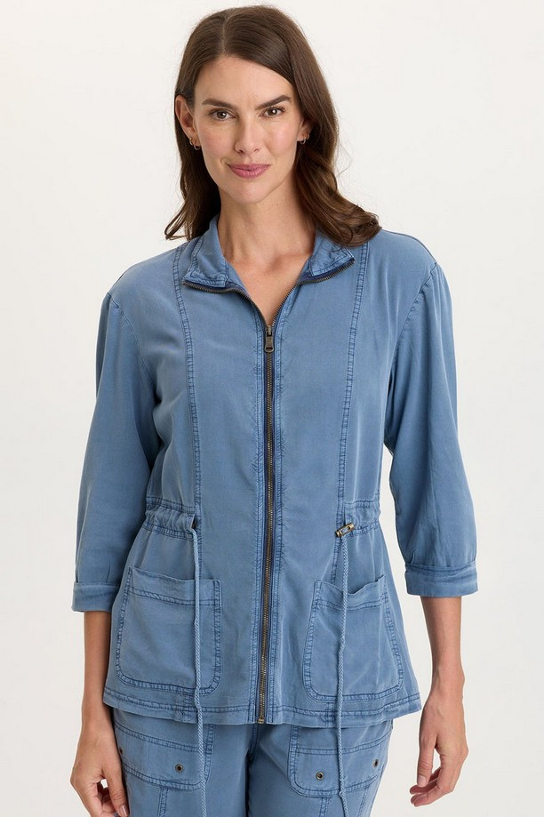 Jameson Twill Zip-Up Jacket 14941W - Parts Unknown
