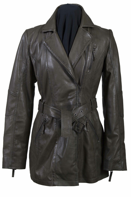 WASHED LAMB Leather Jacket L330