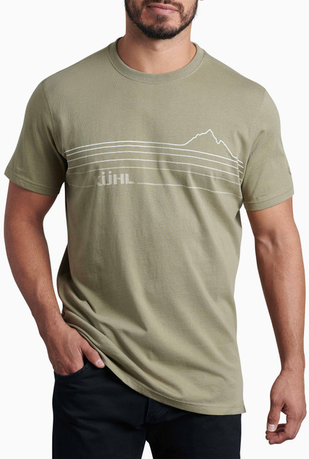 Mountain Lines Short Sleeve Tee Shirt 7397