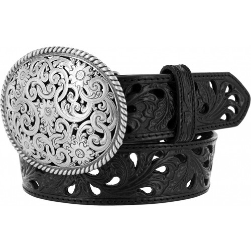 Pierced Filigree Trophy Belt C50023