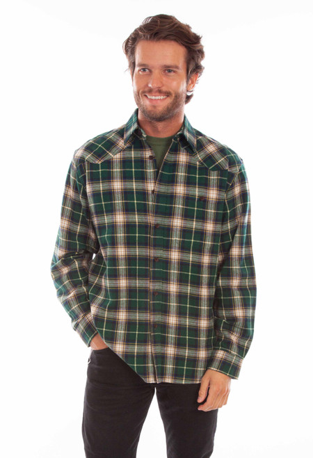 FARTHEST POINT FLANNEL BUTTON UP SHIRT 5340 - Parts Unknown
