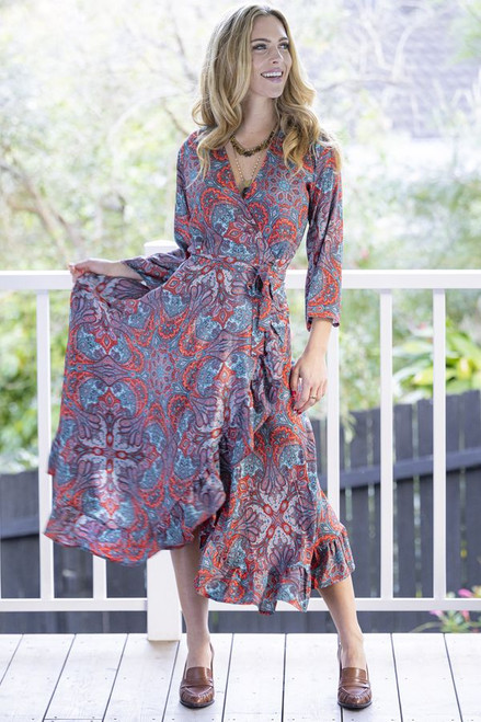 AYA WRAP DRESS #AYA WRAP