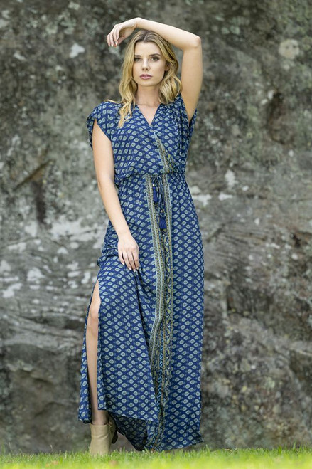 RIPPLE TIE DRESS RIPPLE TIE DRESS