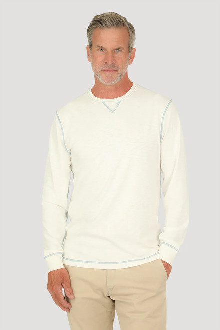 Heritage Slub Long-Sleeve Crew D1M47SC