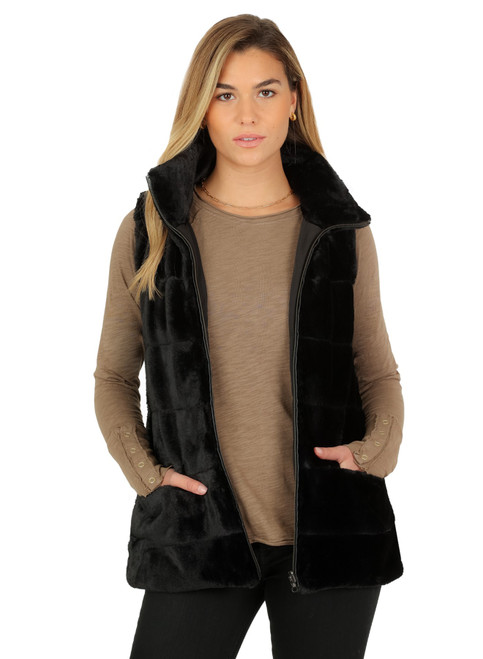 Fur Love Long Vest D1W86ECF6