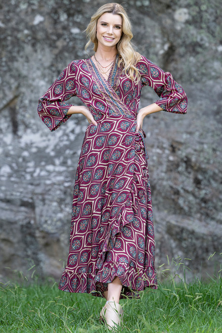 AYA WRAP DRESS #AYA WRAP - Parts Unknown AYA WRAP DRESS #AYA WRAP - Parts Unknown