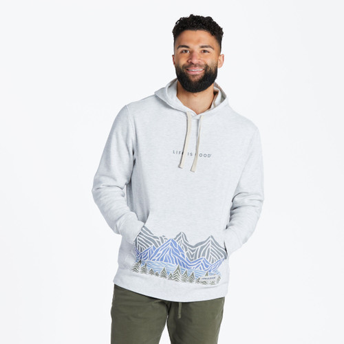 Woodblock Mountain Sceen Hoodie 108249