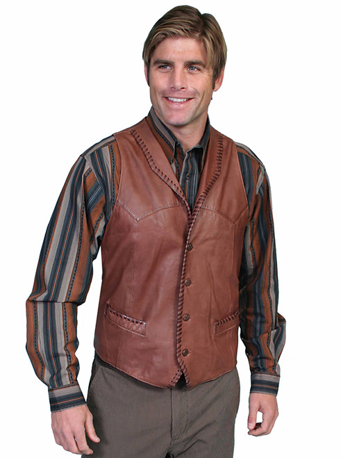 Leather TRAIL RIDER Vest 206