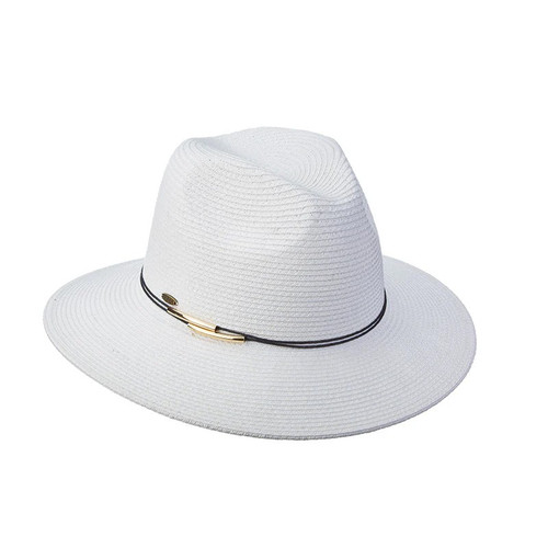 Vivianna Paper 3"Brim Braided Hat LP238