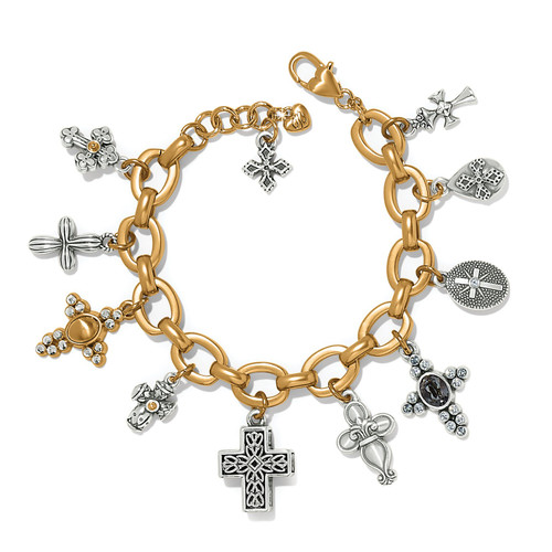 Heavenly Cross Charm Bracelet JF0208