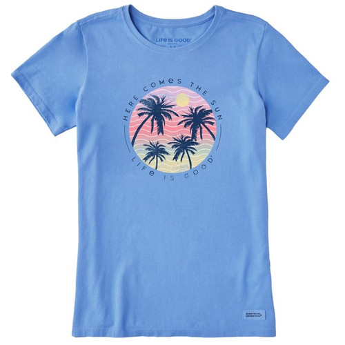 Women's Here Comes the Sun Palms Short Sleeve Tee 107953