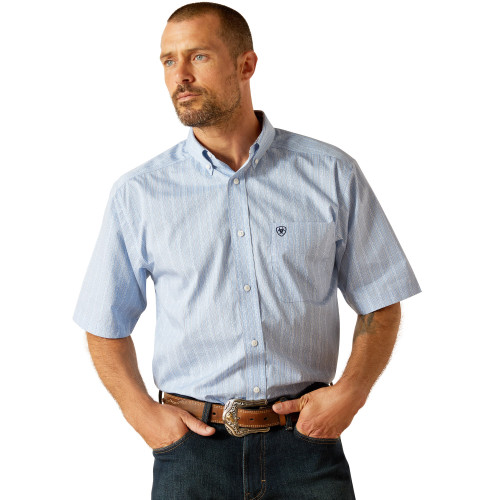 Wrinkle Free Welburn Classic Fit Short Sleeve Shirt 51479