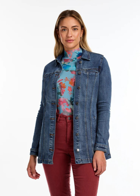 DENIM AND Leather TRIM Jacket 1068 - Parts Unknown