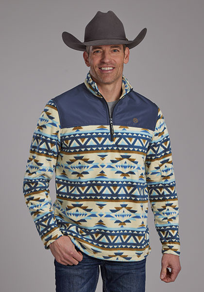 Fleece Aztec Print Jacket 0692-6101 - Parts Unknown