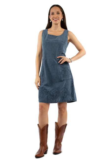Peruvian Sleeveless Dress with Pockets PSL-278