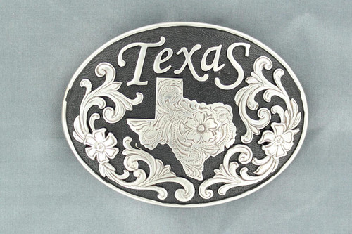 Texas State Floral Buckle 37674