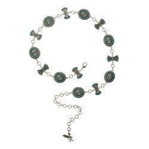 Oval Butterfly Concho Chain D140007833