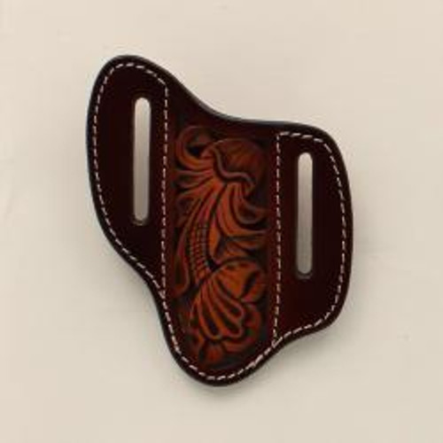 Floral Tooled 3D Sheath D8400102