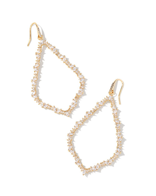 Sophee Crystal Open Frame Earrings 9608865705 Sophee Crystal Open Frame Earrings 9608865705