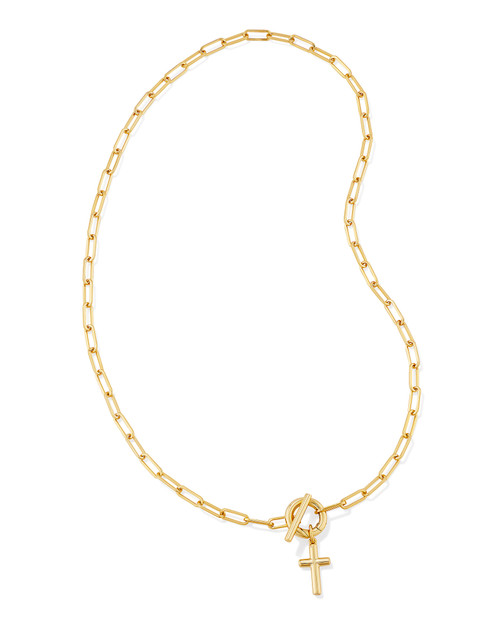Cross Link and Chain Necklace 9608851965 Cross Link and Chain Necklace 9608851965