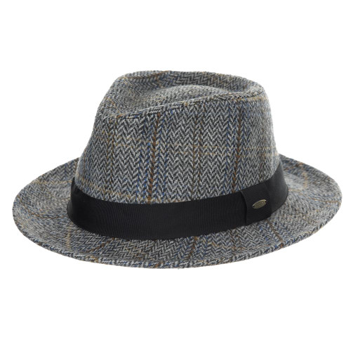 Barry Wool Blend Fedora 2 1/4 Brim SCA11370