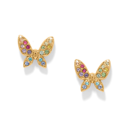 Enchanting Gem Butterfly Post Earring JA0326