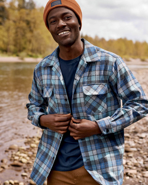 Long Sleeve Wool Board Shirt AA022