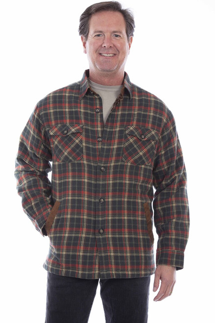 SHERPA LINED FLANNEL Long Sleeve SHIRT 5291