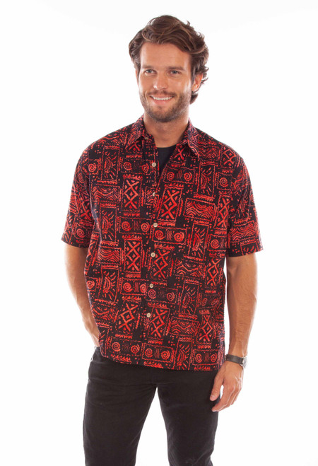 Farthest Point Batik Shirt 5348