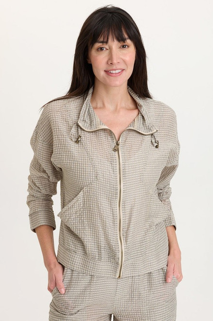 Ryker Waffle Weave Zip-Up Jacket 14944W