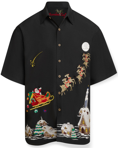 Sleighin' All Night Short Sleeve Shirt SN20263