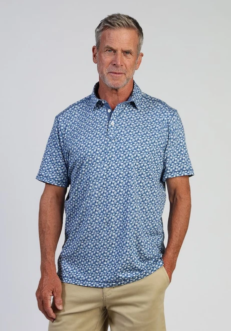 Palms Print Polo G5M44TKP