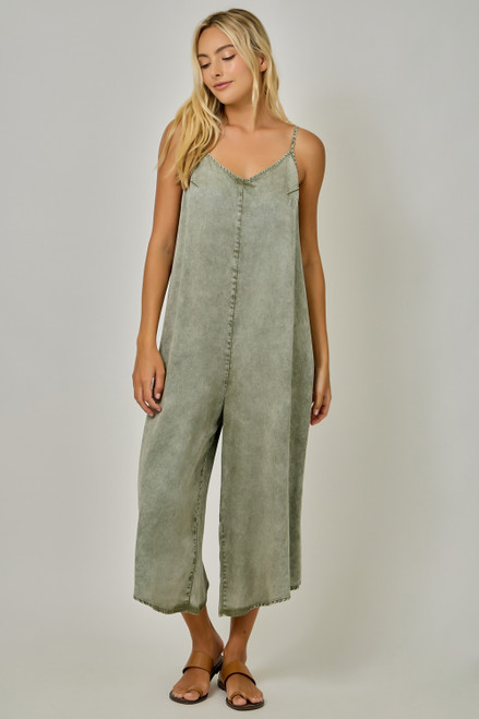 Washed Tencel Jumpsuit 61324
