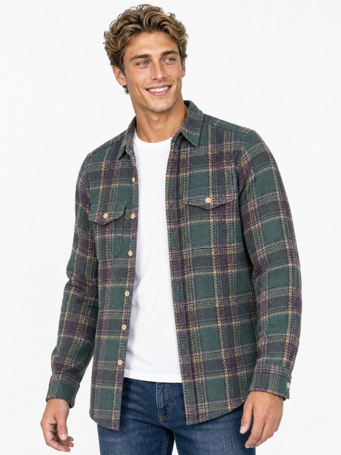 Alta Plaid Overshirt G1M44SK67