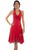 HALTER DRESS WITH RUFFLE TRIM PSL-054