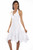 HALTER DRESS WITH RUFFLE TRIM PSL-054