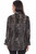 VELVET FRONT BUTTON UP SHIRT HC800