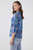 Tab Up 3/4 Sleeve Blouse 3624451