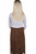 LADIES SUEDE FRINGE SKIRT L738